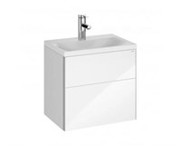 Тумба с раковиной и зеркалом Keuco Royal Reflex 39601211102 белая 39601211102