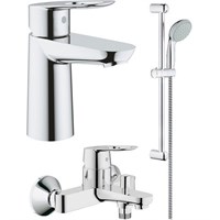 Комплект смесителей Grohe BauLoop 121827 Хром