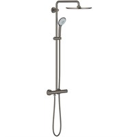 Душевая система Grohe Euphoria 26075AL0 с термостатом Темный графит gr_26075AL0