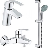 Комплект смесителей Grohe Eurosmart 124446 Хром