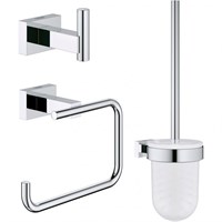 Набор аксессуаров для ванной Grohe Essentials Cube 40757001 Хром gr_40757001