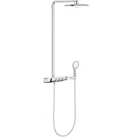 Душевая система Grohe Rainshower System 26250LS0 с термостатом Белая луна