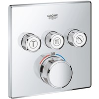 Смеситель для душа Grohe Grohtherm SmartControl 29126000 с термостатом Хром