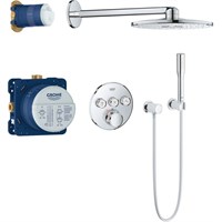 Душевая система Grohe Rainshower SmartActive 34705000 с термостатом Хром