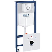 Инсталляция Grohe Rapid SL 38813001 с клавишей смыва Хром gr_38813001