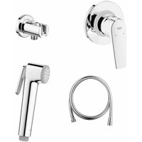 Гигиенический душ со смесителем Grohe Bauflow 124900 Хром