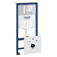 Инсталляция Grohe Rapid SL 38775001 для унитаза с клавишей смыва Хром gr_38775001