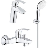 Комплект смесителей Grohe Eurosmart 124470 Хром gr_124470