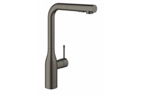 Смеситель для кухонной мойки Grohe Essence 30270AL0 тёмный графит, матовый