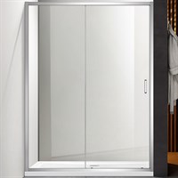 Душевая дверь Aquatek 100 AQNAA6121-100 профиль Хром стекло прозрачное AQNAA6121-100