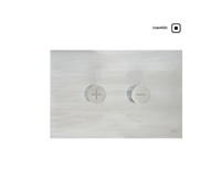 Клавиша смыва пневматическая  OLI, хром матовый (046198) oli_046198