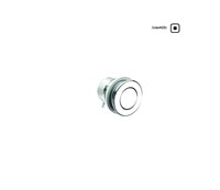 Кнопка пневматическая одинарнаяя OLI Sphera +, пластик, хром глянец oli_605264