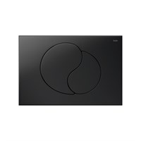 Клавиша смыва Iddis Unifix, черная (UNI02MBi77) UNI02MBi77
