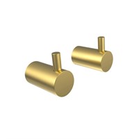 Комплект  одинарных крючков IDDIS Petite, матовое золото (PET2G02i41) PET2G02i41
