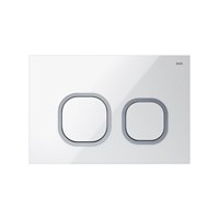 Клавиша смыва IDDIS белая Uniglass 001 (UNG01WCi77) UNG01WCi77