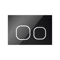 Клавиша смыва IDDIS чёрная Uniglass 001 (UNG01BCi77) UNG01BCi77