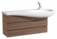 Тумба для комплекта Laufen Alessi one 4.2450.0.097.630.1 100 R noce canaletto 4.2450.0.097.630.1