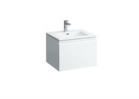 Тумба с раковиной Laufen Pro S 8.6096.2.463.104.1 60 белый матовый, с внутр. ящиком и органайзером 8.6096.2.463.104.1