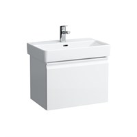 Тумба под раковину Laufen Pro S 4.8303.2.095.463.1 55 белый матовый, 1 внутренний ящик и органайзер 4.8303.2.095.463.1