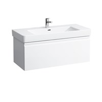 Тумба под раковину Laufen Pro S 4.8355.2.096.463.1 101 белый матовый, 1 внутренний ящик и органайзер 4.8355.2.096.463.1