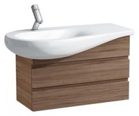 Тумба для комплекта Laufen Alessi one 4.2447.0.097.630.1 73 L noce canaletto 4.2447.0.097.630.1