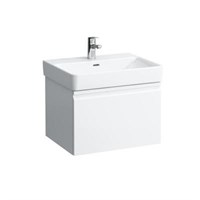 Тумба под раковину Laufen Pro S 4.8337.2.096.463.1 60 белый матовый, 1 ящик 4.8337.2.096.463.1