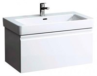 Тумба под раковину Laufen Pro S 4.8350.2.096.475.1 81 белый глянцевый, 1 внутр. ящик и органайзер 4.8350.2.096.475.1