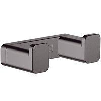 Двойной крючок Hansgrohe AddStoris 41755340 Шлифованный черный хром 41755340
