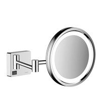 Косметическое зеркало Hansgrohe AddStoris 41790000 с подсветкой, хром 41790000
