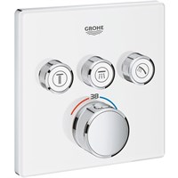 Смеситель для душа Grohe Grohtherm SmartControl 29157LS0 с термостатом Белая луна