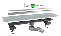 Душевой лоток BONOMINI CANALISSIMA (6825WA100SWZ) 6825WA100SWZ