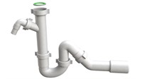 Сифон для одинарной мойки BONOMINI (1460KN50B0) 1460KN50B0WZ