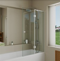 Шторка на ванну стеклянная DK Matrix (DG1109001) DG1109001