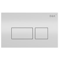 Клавиша смыва D&K Berlin DB1439016, белый DB1439016