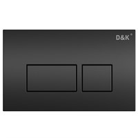 Клавиша смыва D&K Berlin DB1439025, черный DB1439025