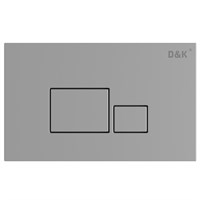 Клавиша смыва D&K Quadro DB1519001, цвет хром DB1519001