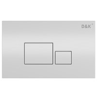 Клавиша смыва D&K Quadro DB1519016, цвет белый DB1519016