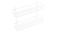 Полка двойная Fixsen белая (FX-730W-2) FX-730W-2