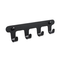 Планка 4 крючка Fixsen PRACTICA, черный (FX-805B-4) FX-805B-4
