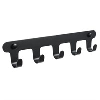 Планка 5 крючка Fixsen PRACTICA, черный (FX-805B-5) FX-805B-5