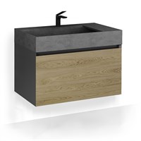 Тумба RAVAL Forest 80 подвесная Дуб орлеан (Fost.01.80/P/Do/RL) Fost.01.80/P/Do/RL