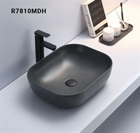 Раковина RAVAL накладная Матовая Темно-серая 500х405х140 (R78104MDH) R78104MDH