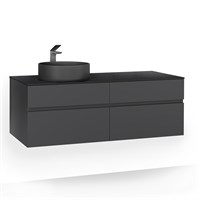 Тумба RAVAL Decent 120 подвесная Антрацит (Dec.01.120/P/A/RL) Dec.01.120/P/A/RL