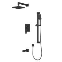 Встроенная душевая система RUSH Thira (TR3635-60Black) TR3635-60Black