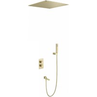 Душевая система Timo Petruma SX-5019/17SM с термостатом Золото матовое SX-5019/17SM