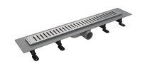 Дренажный канал Timo 70см с решеткой STRIP из нержавеющей стали Smart Plus (SMP-SG70-LS40(DRY)) SMP-SG70-LS40(DRY)