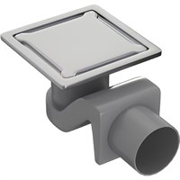 Душевой трап  Timo 11х11см с декоративной вставкой Basic (BD110-S50R) BD110-S50R