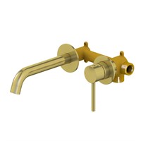 Смеситель для раковины встроенный Timo Saona 2372/17SM золото матовое 2372/17SM