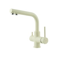 Смеситель для кухонной мойки Lemark Comfort LM3061PSH с подключением к фильтру, шампань LM3061PSH