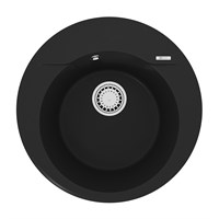 Кухонная мойка Lemark Sula 9910001, 50 см, материал искусственный камень, антрацит 9910001